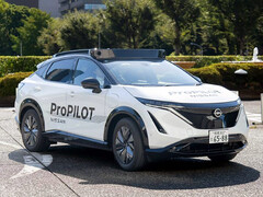 Prototipo Nissan Ariya con kit robotaxi ProPilot. (Fuente de la imagen: Nissan)
