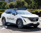 Prototipo Nissan Ariya con kit robotaxi ProPilot. (Fuente de la imagen: Nissan)