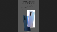 ¿Esta es la versión de gama alta de Reno5? (Fuente: Weibo vía Twitter)