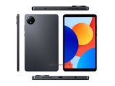 Los renders revelan el módulo de la cámara trasera de 8MP y la inscripción "Dolby Atmos" en el borde inferior de la Xiaomi Redmi Pad SE 8.7. (Fuente: Sudhanshu Ambhore en X) 