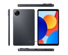 Los renders revelan el módulo de la cámara trasera de 8MP y la inscripción "Dolby Atmos" en el borde inferior de la Xiaomi Redmi Pad SE 8.7. (Fuente: Sudhanshu Ambhore en X) 