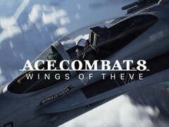 Se muestra el banner de Ace Combat 8: Wings of Theve.