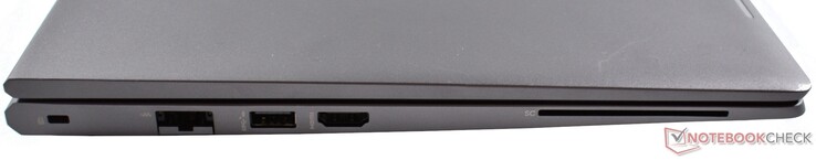 Bloqueo Kensington (nano), Gbit RJ45, USB-A 3.1 Gen1 (5 Gbps), HDMI 2.0, Smart Card