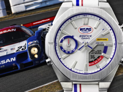 El Edifice x Nismo ECB-S10NIS-7A de Casio es un reloj de edición limitada. (Fuente de la imagen: Casio)