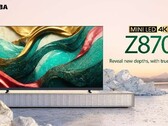 El televisor Toshiba Z870 MiniLED 4K ha sido diseñado para jugadores. (Fuente de la imagen: Toshiba)