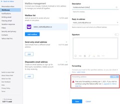 Yahoo Mail dejará de reenviar automáticamente las cuentas gratuitas el 1 de enero de 2021 (Fuente: Propio)