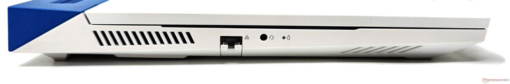 Izquierda: Gigabit Ethernet, toma de audio combo de 3,5 mm