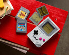 La Lego Game Boy viene con cartuchos construibles de Super Mario y Zelda en la caja. (Fuente de la imagen: Lego)