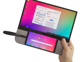 El NexPad tiene una pantalla de 12 pulgadas y pesa más de 750 g sin su soporte. (Fuente de la imagen: Nex Computer)
