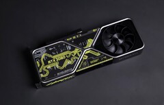 Se ha hecho una sola versión de este Cyberpunk 2077 temático RTX 3080. (Fuente de la imagen: Videocardz)