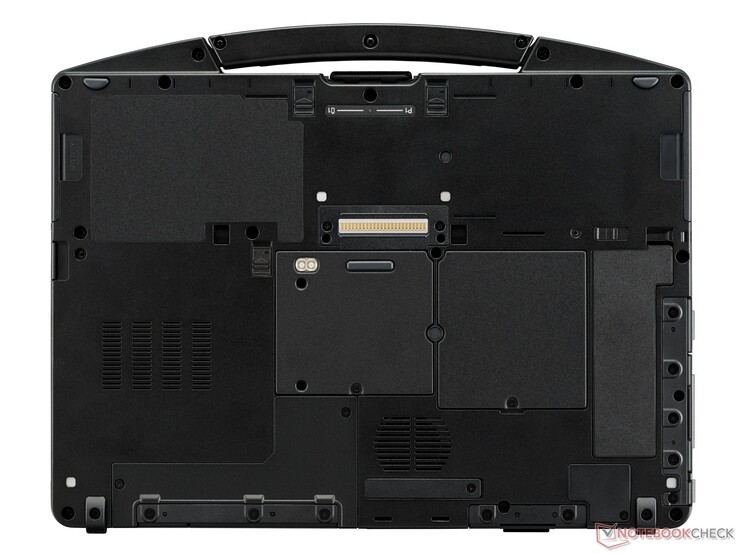 Los mismos pines patentados que en el Toughbook 54 para la compatibilidad entre los accesorios