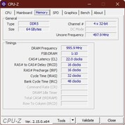 Memoria CPU-Z