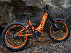 La bicicleta eléctrica todoterreno Cyrusher Trax tiene un cuadro escalonado. (Fuente de la imagen: Cyrusher)