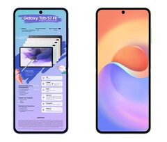 Una aproximación de cómo será el Galaxy Z Flip3. (Fuente de la imagen: Ice Universe)