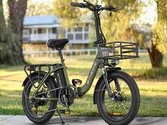 La bicicleta eléctrica ENGWE L20 SE es plegable. (Fuente de la imagen: ENGWE)