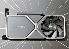 La GeForce RTX 4070 supuestamente rinde como la RTX 3080. (Fuente de la imagen: @GiannisDavid)