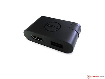 Dell incluye un adaptador USB-C.
