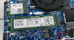 El Samsung PM981 SSD in situ