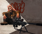 Ilustración que muestra una interpretación de Nico Bellic de GTA IV con un rifle de francotirador (fuente de la imagen: Rockstar Games)