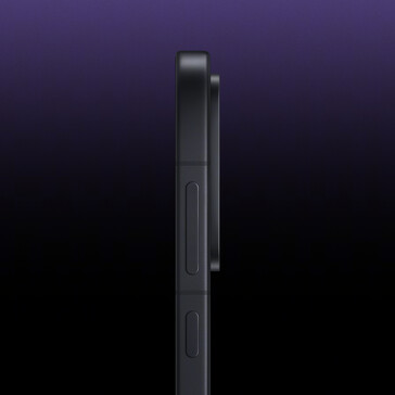 Vista lateral del teléfono