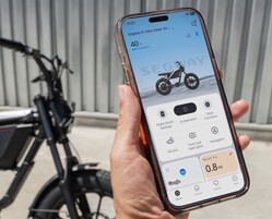 La bicicleta eléctrica Segway Xyber Air permite el desbloqueo automático y el seguimiento remoto.