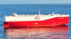 El portacoches BYD Jinan (Fuente de la imagen: BYD)