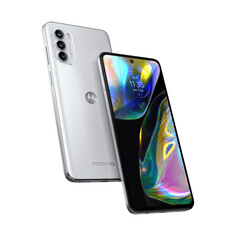 El Moto G82 5G viene en colores gris meteorito y blanco lirio en su lanzamiento. (Fuente de la imagen: Motorola)