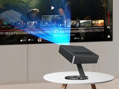 Este proyector portátil viene con un soporte (Fuente de la imagen: 8849)