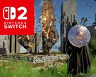Ilustración de Crimson Desert con el logotipo de Switch 2 (editada).
