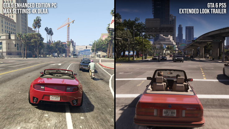Grand Theft Auto V Enhanced Edition utiliza una implementación de RT bastante similar a la de GTA VI, pero los reflejos se aprecian notablemente mejor en PC. Sin embargo, esto no explica todo el asunto.