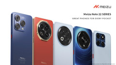 Los últimos smartphones de Meizu. (Fuente de la imagen: Meizu)