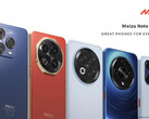 Los últimos smartphones de Meizu. (Fuente de la imagen: Meizu)