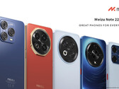 Los últimos smartphones de Meizu. (Fuente de la imagen: Meizu)