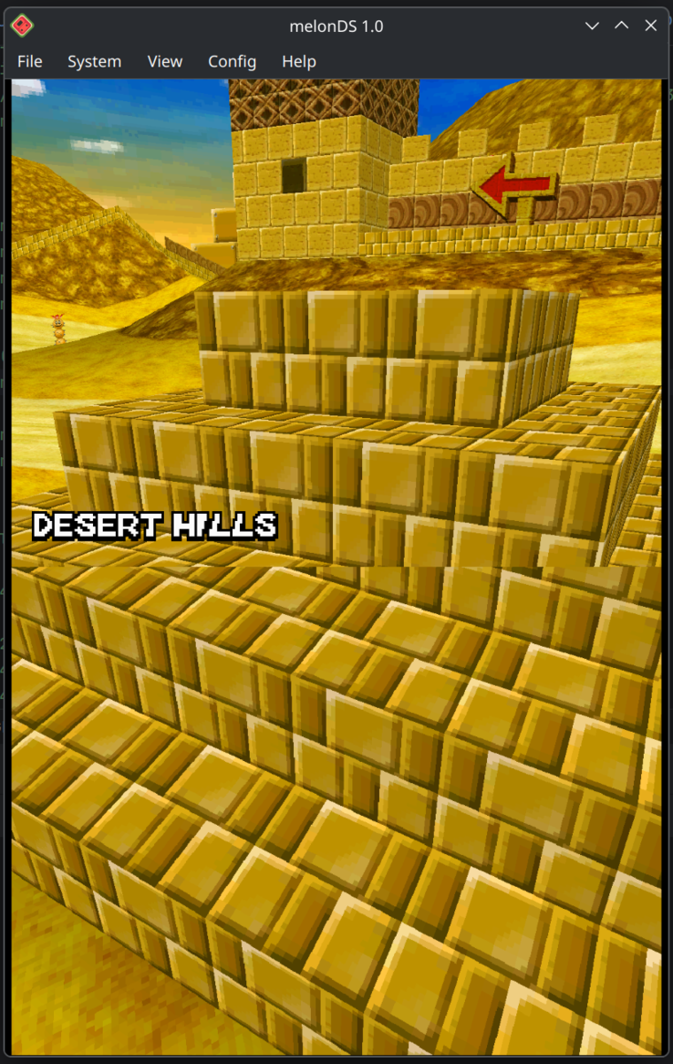 captura de pantalla de melonDS 1.0 beta (Fuente de la imagen: Arisotura - desarrollador de melonDS)