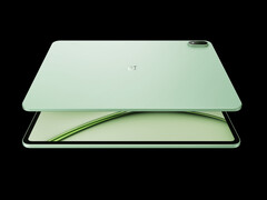 La OnePlus Pad 4 en su colorway Sage Mist.