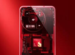 Chip Qualcomm Snapdragon en el interior de un smartphone semitransparente (Fuente de la imagen: Qualcomm)