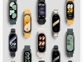 La Smart Band 8 mantiene la pantalla AMOLED de 1,6 pulgadas y 60 Hz de su predecesora. (Fuente de la imagen: Xiaomi)