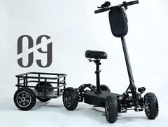 Zebra09: e-scooter sobre cuatro ruedas