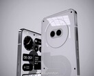 Un render del "Nothing Phone (2a)". (Fuente: @sunniton vía Weibo)