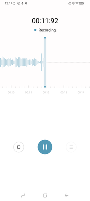 La grabadora de audio de stock. (Fuente de la imagen: Sergey Tarasov - Notebookcheck)