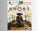 Precio de Ghost of Yotei Brasil (Fuente de la imagen: Desertcart)