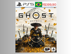 Precio de Ghost of Yotei Brasil (Fuente de la imagen: Desertcart)