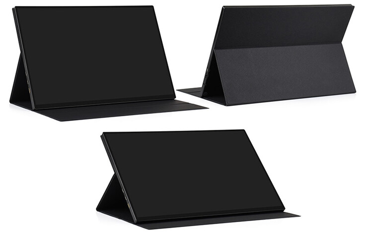 Monitor táctil portátil 4K de 16 pulgadas de Luckfox con funda protectora magnética