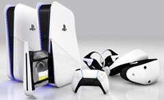Podría haber una consola PlayStation 5 renovada en las estanterías en septiembre de 2023. (Imagen conceptual de PS5 Slim: VR4Player.fr)