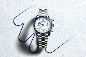 El Omega Speedmaster Milano Cortina 2026 presenta una resistencia al agua de 10 bar (100 m) (Fuente de la imagen: Omega)