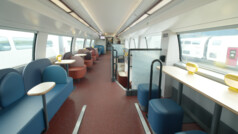Salón del TGV M con mucho espacio