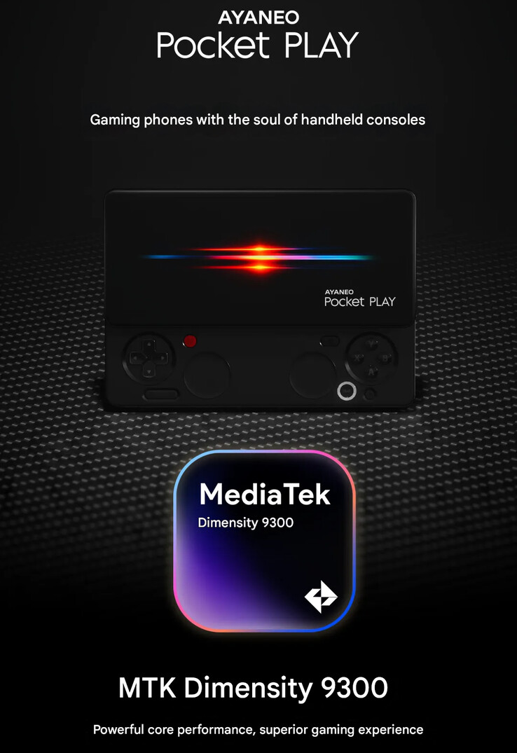 El anuncio de la revelación del SoC del Pocket Play (Fuente de la imagen: Ayaneo - machine translated)