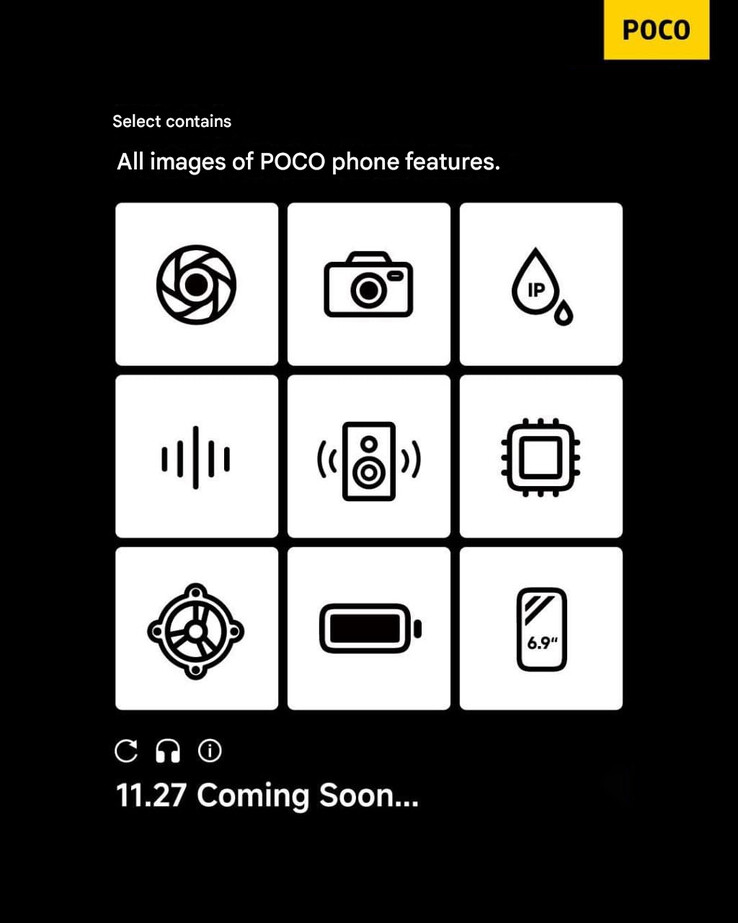 El teaser de la fecha de lanzamiento (Fuente de la imagen: @Gadgetsdata - machine translated)