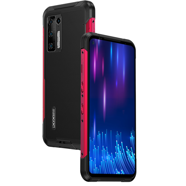 El DOOGEE S97 Pro en rojo lava. (Fuente: DOOGEE)