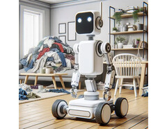 El sistema de IA de OK-Robot sólo consigue recoger el 58,5 % de los objetos en hogares especialmente desordenados (imagen simbólica: DALL-E / AI)